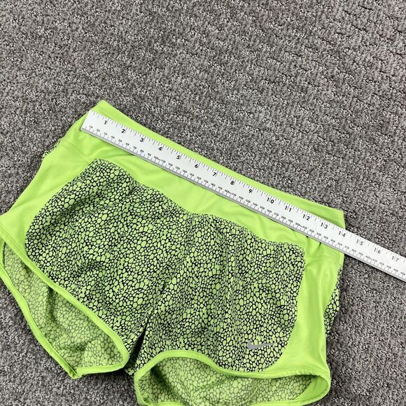 Nike Shorts Women Small Black Green Dri-FIT Running Lot of 2 Activewear Athletic - Picture 9 of 16